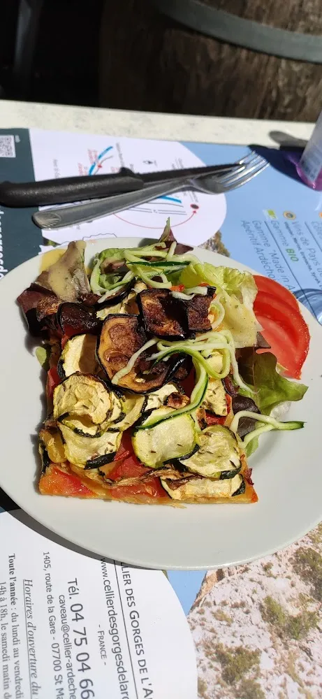 Tarte Aux Légumes Grillés